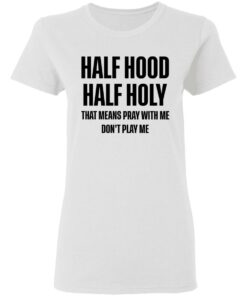 Half Hood Half Holy Sweatshirt 1 Half Hood Half Holy Sweatshirt 2