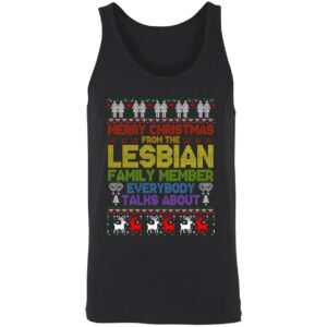 Happy Holidays From The Lesbian Family Member Everybody Talks About Christmas Sweatshirt