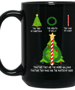 Harry Potter The Tree Of Christmas The Wreath Of Holly The Cane Of Candy Mug Shirt Sweatshirt Long Sleeve Hoodie Tank Mug 2