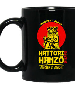 Hattori Hanzo Sword Sushi Okinawa Japan Mug Shirt Sweatshirt Long Sleeve Hoodie Tank Mug 1