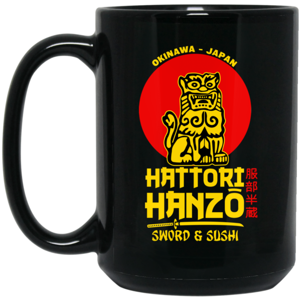 Hattori Hanzo Sword & Sushi Okinawa Japan Mug Shirt Sweatshirt Long Sleeve Hoodie Tank Mug