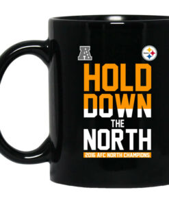 Hold Down The North 2016 AFC North Champions Mug Shirt Sweatshirt Long Sleeve Hoodie Tank Mug 1