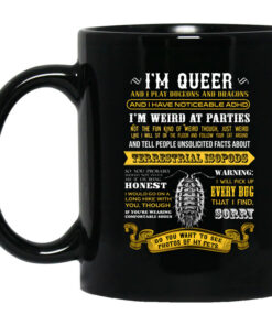 I'm Queer And I Play Dungeons And Dragons Have Noticeable Adhd Mug Shirt Sweatshirt Long Sleeve Hoodie Tank Mug 1