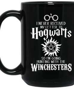 I Never Received My Letter To Hogwarts Im Going Hunting With The Winchesters Mug Shirt Sweatshirt Long Sleeve Hoodie Tank Mug 2