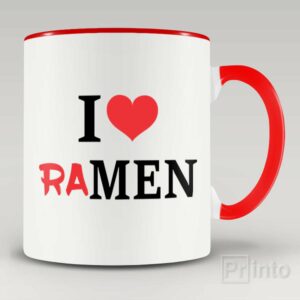 I love RaMen – coffee mug