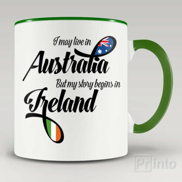 I may live in Australia but my story begins in Ireland