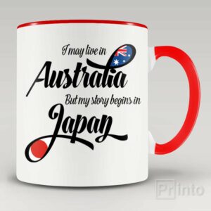 I may live in Australia but my story begins in Japan