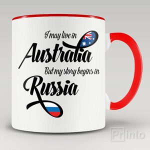 I may live in Australia but my story begins in Russia