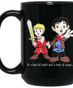 In A Land Of Myth And A Time Of Magic Merlin Mug Shirt Sweatshirt Long Sleeve Hoodie Tank Mug 2
