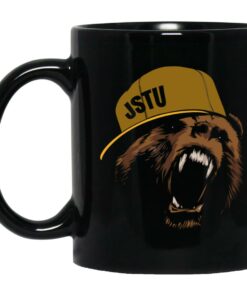 JSTU Bear Mug Shirt Sweatshirt Long Sleeve Hoodie Tank Mug 1
