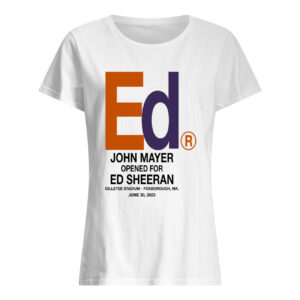 John Mayer Opened For Ed Sheeran Sweatshirt