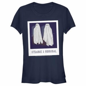 Junior’s Beetlejuice Halloween Strange and Unusual Ghost Photo T-Shirt