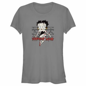 Junior’s Betty Boop Halloween Zombie Love T-Shirt