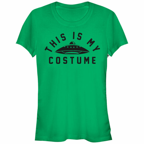 Junior’s CHIN UP Halloween Alien Costume T-Shirt