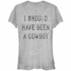 Junior’s CHIN UP Halloween Cowboy Costume T-Shirt