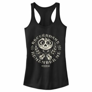 Junior’s Coco Remember Me Song Racerback Tank Top