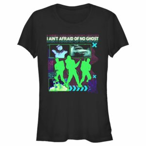 Junior’s Ghostbusters Neon I Ain’t Afraid of No Ghost T-Shirt