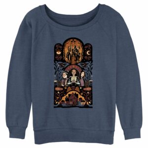 Junior’s Hocus Pocus 2 Ornate Ritual Poster Sweatshirt