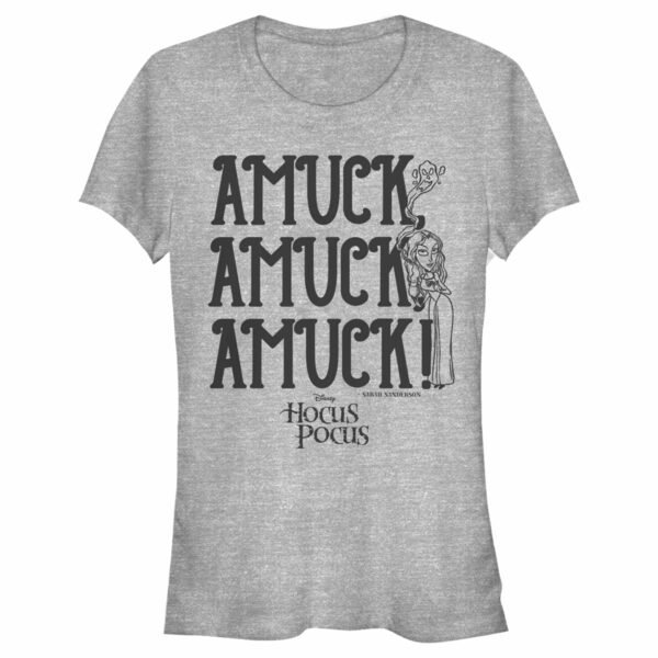 Junior’s Hocus Pocus Amuck Quote T-Shirt