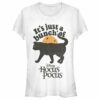Junior’s Hocus Pocus Binx Cat T-Shirt