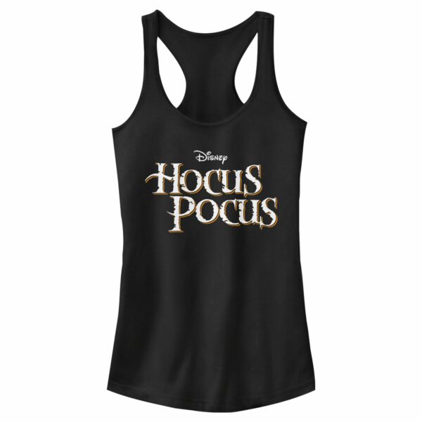 Junior’s Hocus Pocus Classic Logo Racerback Tank Top