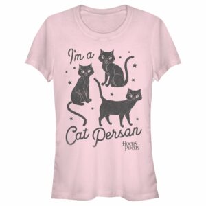 Junior’s Hocus Pocus I’m a Cat Person T-Shirt