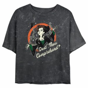 Junior’s Hocus Pocus Winifred Comprehend T-Shirt