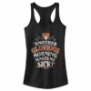 Junior’s Hocus Pocus Winifred Glorious Morning Racerback Tank Top
