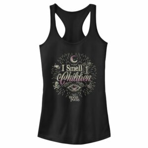 Junior’s Hocus Pocus Witches Smell Children Racerback Tank Top