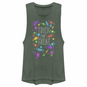 Junior’s Lost Gods Halloween Candy Explosion Festival Muscle Tee