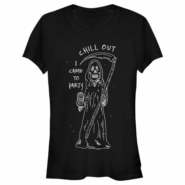 Junior’s Lost Gods Halloween Chill Out I Came to Party T-Shirt