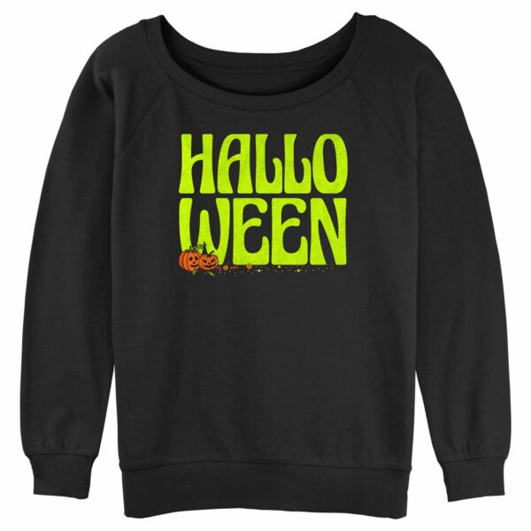 Junior’s Lost Gods Halloween Jack-O’-Lanterns Sweatshirt