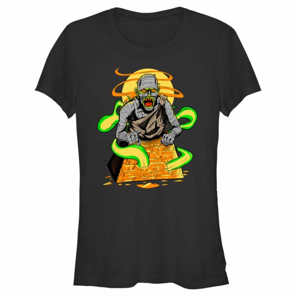 Junior’s Lost Gods Halloween Mummy Scene T-Shirt