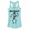 Junior’s Lost Gods Halloween Oh Snap Racerback Tank Top