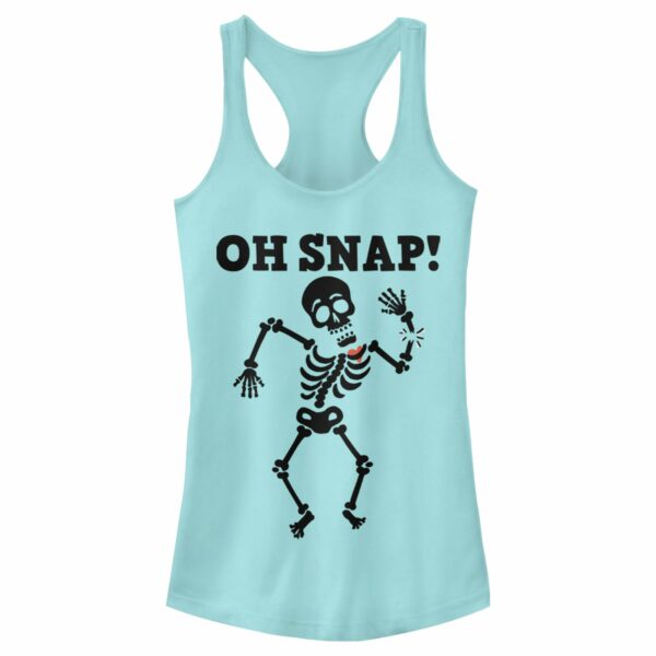 Junior’s Lost Gods Halloween Oh Snap Racerback Tank Top