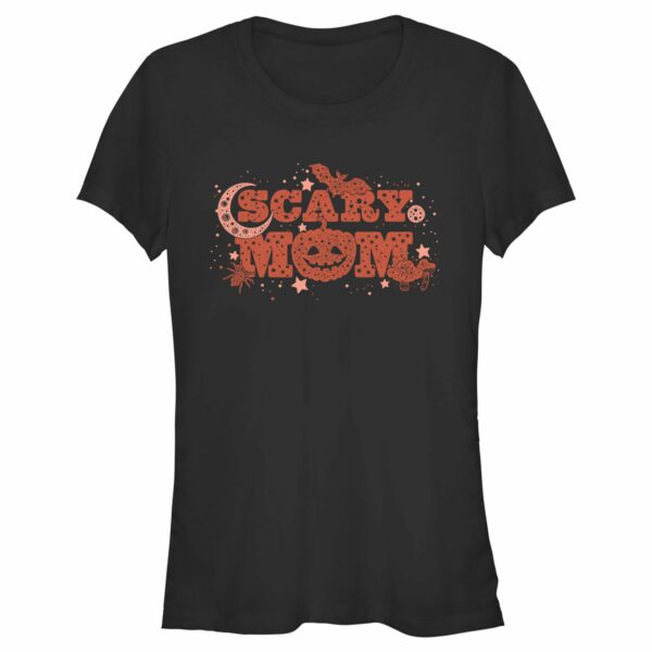 Junior’s Lost Gods Halloween Scary Mom T-Shirt