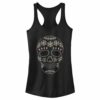 Junior’s Lost Gods Halloween Sugar Skull Racerback Tank Top