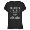 Junior’s Lost Gods Halloween Till Death Do Us Party T-Shirt