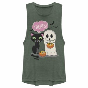 Junior’s Lost Gods Halloween Treat Friends Festival Muscle Tee