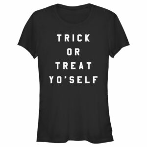 Junior’s Lost Gods Halloween Trick Or Treat Yo’ Self T-Shirt