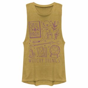 Junior’s Lost Gods Halloween Witchy Things Festival Muscle Tee