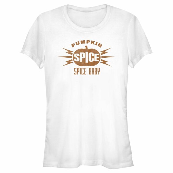 Junior’s Lost Gods Pumpkin Spice Baby T-Shirt