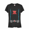 Junior’s Marvel Black Widow Costume T-Shirt