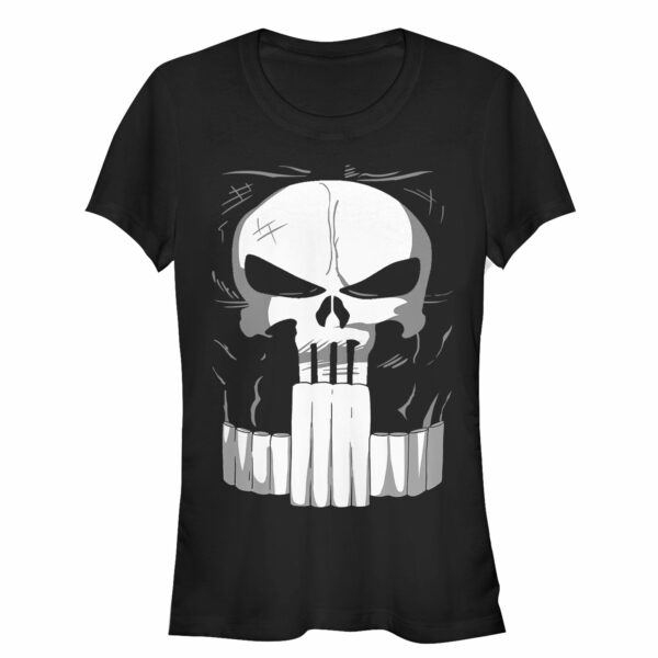 Junior’s Marvel Halloween Punisher Costume T-Shirt