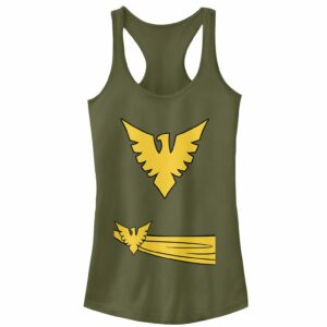 Junior’s Marvel Halloween X- Men Phoenix Costume Racerback Tank Top