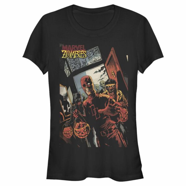 Junior’s Marvel Zombies Halloween Trick or Treat T-Shirt