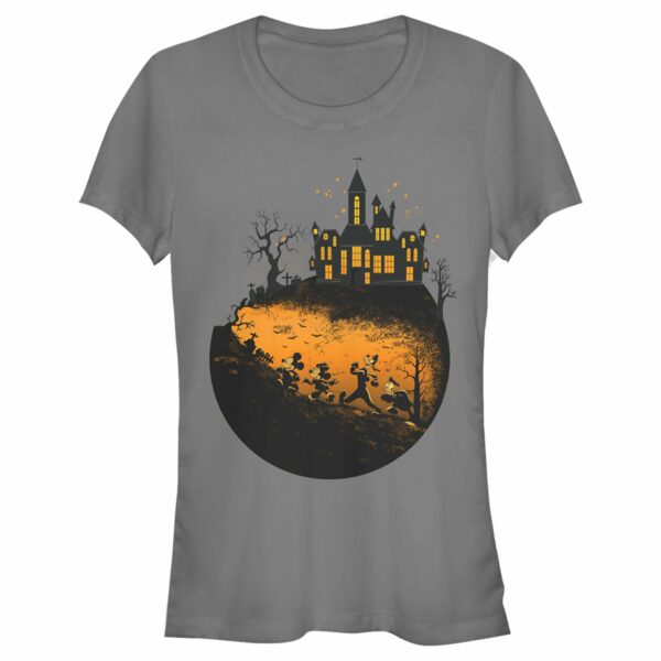 Junior’s Mickey & Friends Haunted House T-Shirt