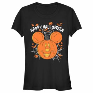 Junior’s Mickey & Friends Mouse-o-Lantern T-Shirt