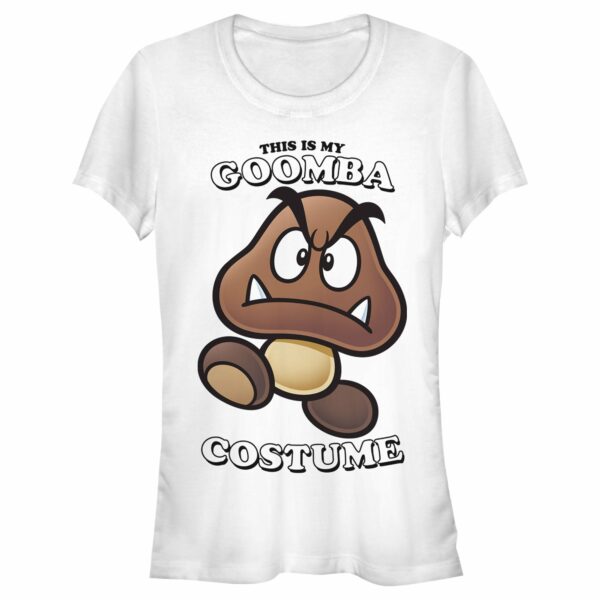 Junior’s Nintendo Goomba Costume T-Shirt