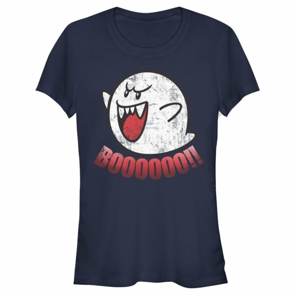 Junior’s Nintendo Retro Boo Ghost T-Shirt